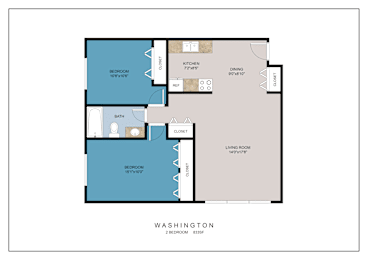 2 beds, 1 bath, 900 sqft, $1,315