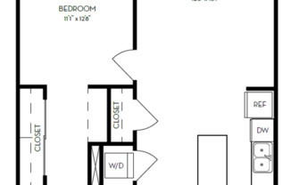 1 bed, 1 bath, 791 sqft, $3,582