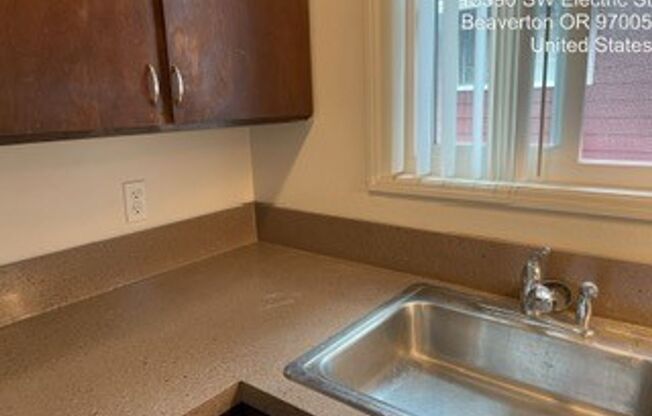 Cute studio apartment tucked away in a quiet corner of our community.