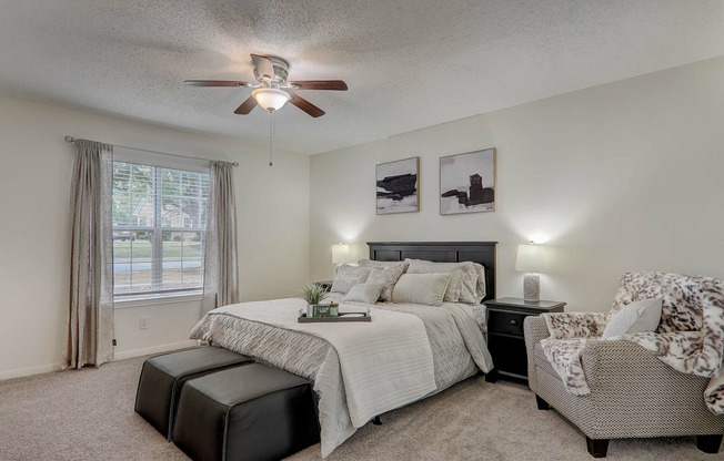 Furnished apartment interior