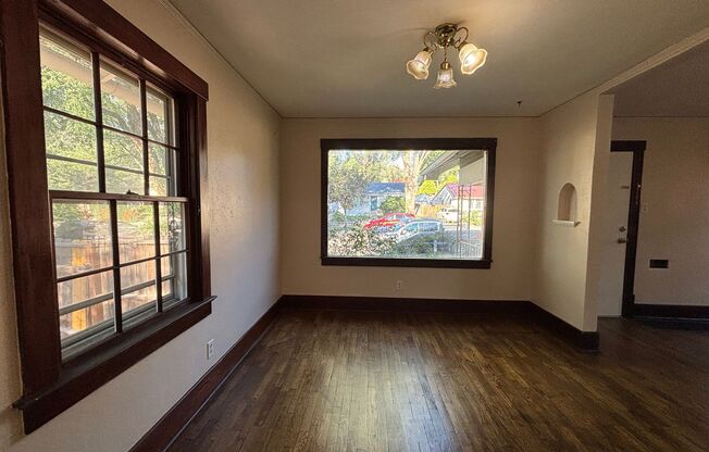 Available Now!  Single family home just minutes from downtown! MileStone Real Estate Services
