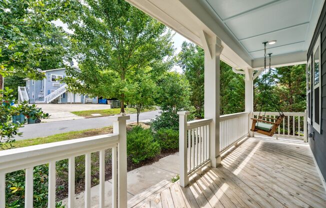 Available Now! Gorgeous Two-Story 4bd/3ba Craftsman Home in Durham's Lakewood Neighborhood!
