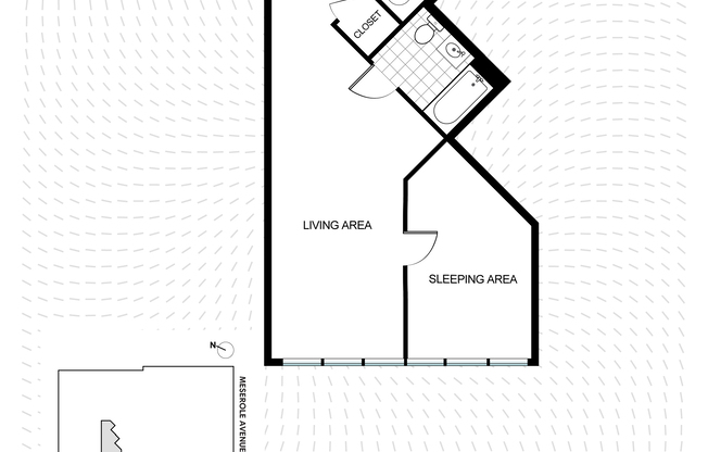 Studio, 1 bath, $5,000, Unit 3A