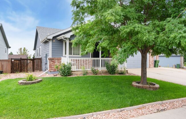 Ranch Style. 3 Bedroom Home.