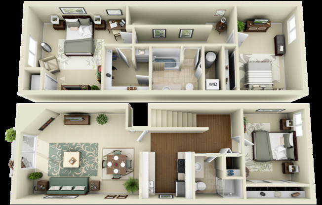 3 beds, 2 baths, 1,400 sqft, $2,195, Unit 1130-22