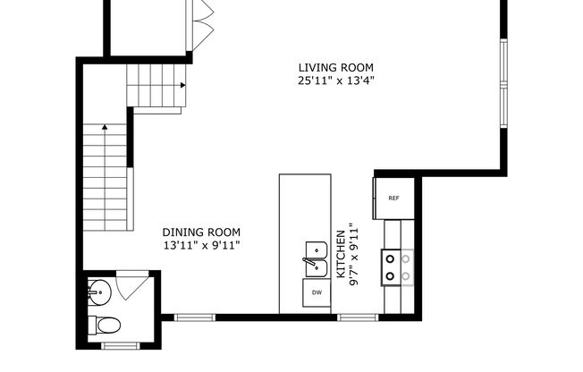 3 beds, 2.5 baths, 1,358 sqft, $1,695, Unit Unit #1