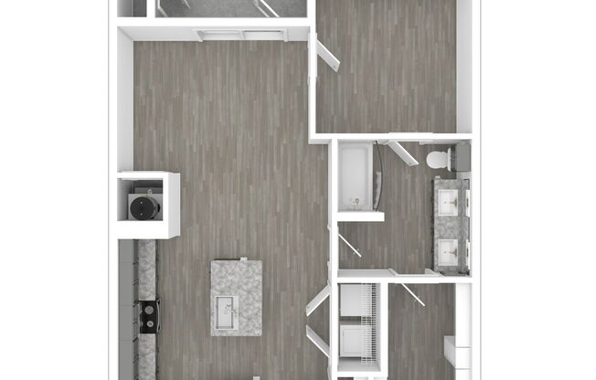 1 bed, 1 bath, 750 sqft, $1,155