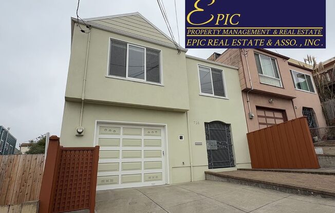 Epic REA - Great View Home, 4 BR+Bonus Room/2 BA w/Parking