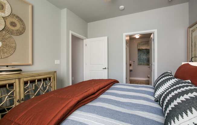 Bedroom With Bathroom at SkyStone Apartments, Albuquerque, NM, 87114