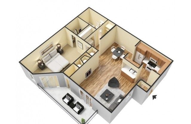 Cottage with Fireplace