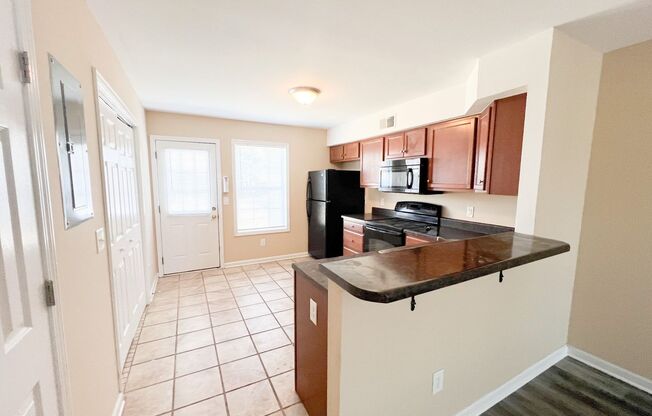 2 Bedroom 1.5 Bathroom Townhome
