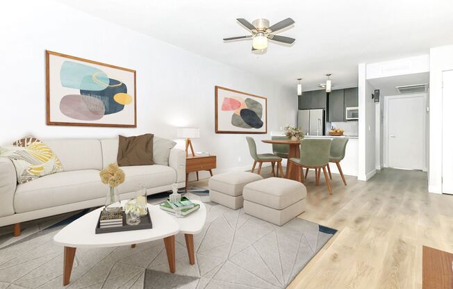 1 bed, 1 bath, 640 sqft, $1,500, Unit 104