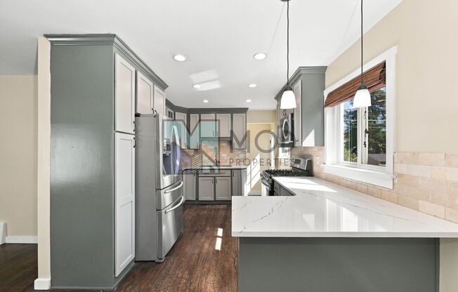 $0 DEPOSIT OPTION. $VIRGINIA VILLAGE, MIDCENTURY HOME, REMODELED KITCHEN, HIGH-END STAINLESS APPLIANCES, HARDWOODS, FINISHED BASEMENT!