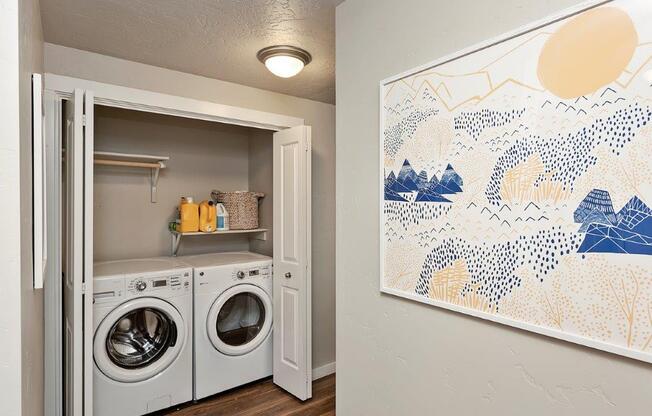 The Lakes at Eagle Laundry Closet