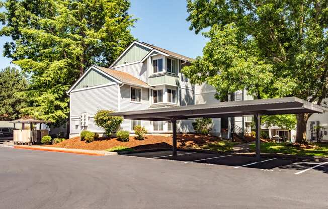 Clackamas Trails building exteriors and carports