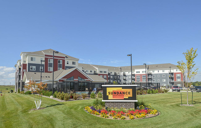 Exterior of the Sundance Apartment Community Near Bismarck State College