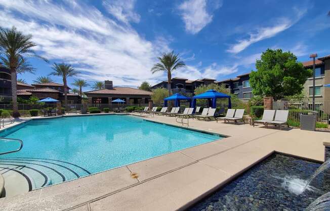 Relaxing Pool at The Paramount by Picerne, Las Vegas, 89123