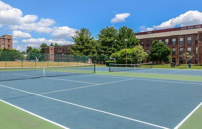 Tennis court | Bigelow Commons