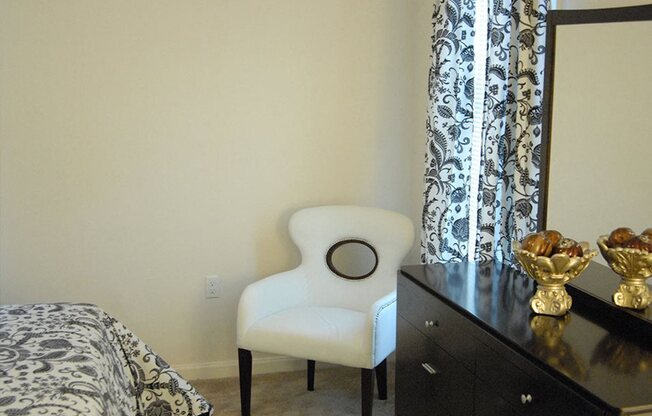 Interior apartment bedroom_Lafitte,New Orleans, LA