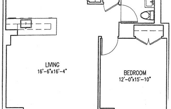 1 bed, 1 bath, 768 sqft, $5,100, Unit 37F