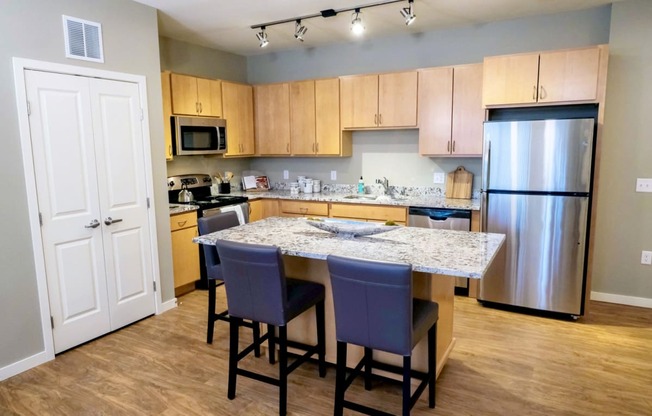 Kitchen at Landings of Lexington, Lexington