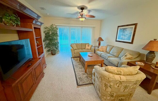 Fully Furnished 3/2 Condo In Canopy Walk with great amenities!