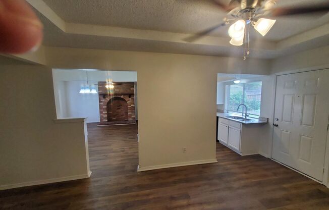 3 bedroom Garland home ready for move in!