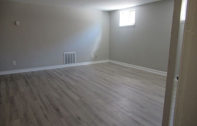 Lower level 2 bed/1 bath home with shared back yard