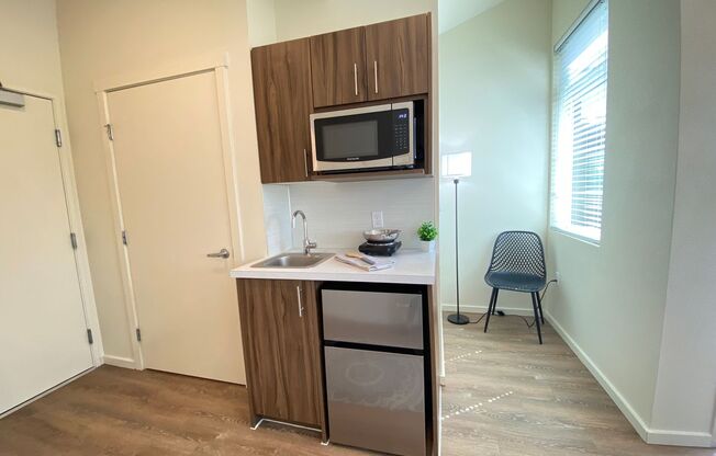 Studio, 1 bath, 175 sqft, $1,099, Unit 517