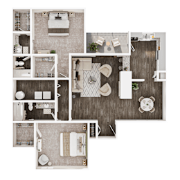 2 beds, 2 baths, 1,189 sqft, $1,635