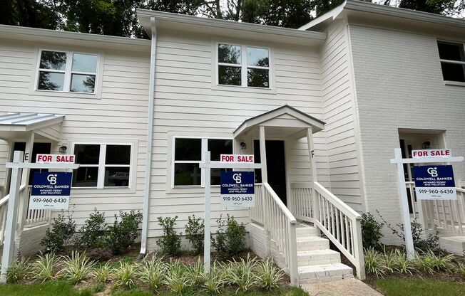 Remodeled 2BD, 1.5BA Raleigh Townhome with Private Deck