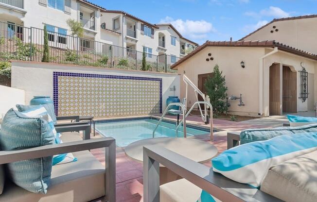 hot tub at Arrive Temecula