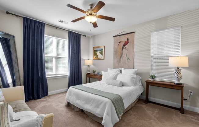 bedroom at The Arbors at East Village, Clayton, NC, 27527