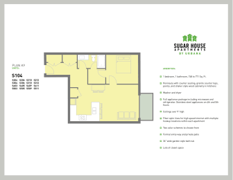 1 bed, 1 bath, 748 sqft, $1,725