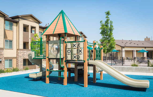 Playground at Estate at Woodmen Ridge Apartments in Colorado Springs, CO
