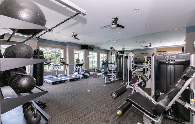 Modern Fitness Center at Villas at Hampton, Hampton, Georgia