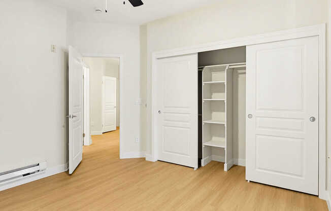 Bedroom with Hard Surface Flooring