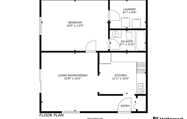 1 bed, 1 bath, 650 sqft, $1,299, Unit 2370-4