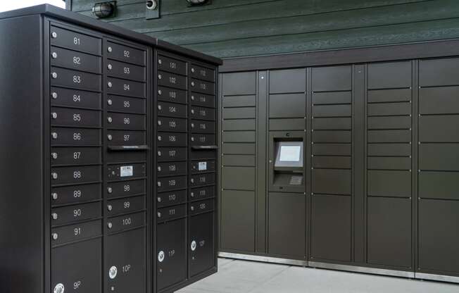 parcel lockers