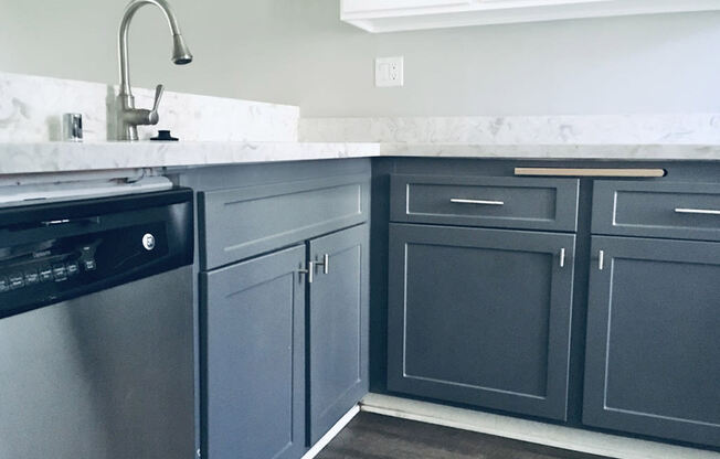 Kitchen Units at Wilbur Oaks Apartments, California