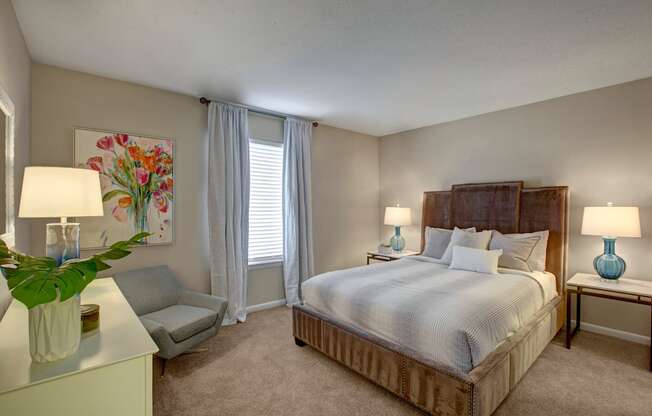 Master suite at Lacota Apartments in Atlanta, GA 30360