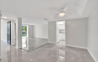 Beautiful 1 bedroom 1.5 Bath Condo on the ground floor with gorgeous water view.