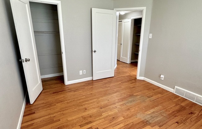 Bedroom with Closet Space