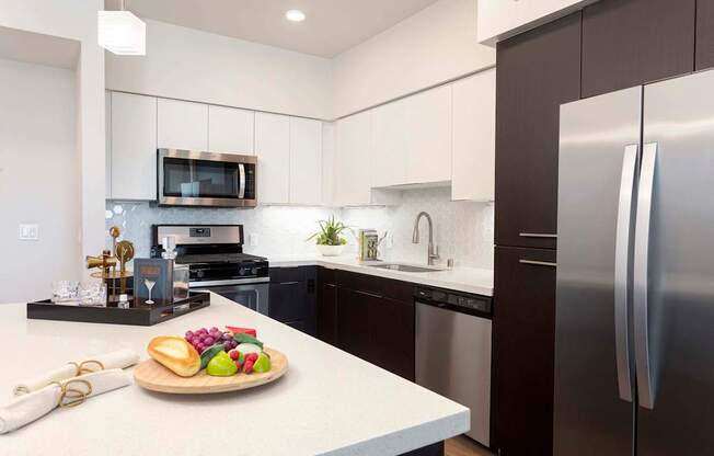 Kitchen Appliances at Elements Apartments*, Irvine, California