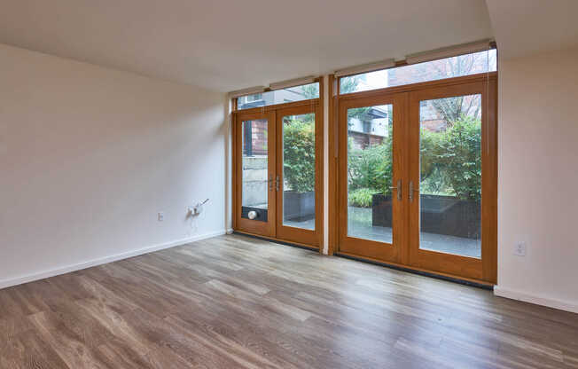 Living Room with Hard Surface Flooring