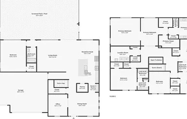 Beautiful 6B/4B Waterset Pool Home