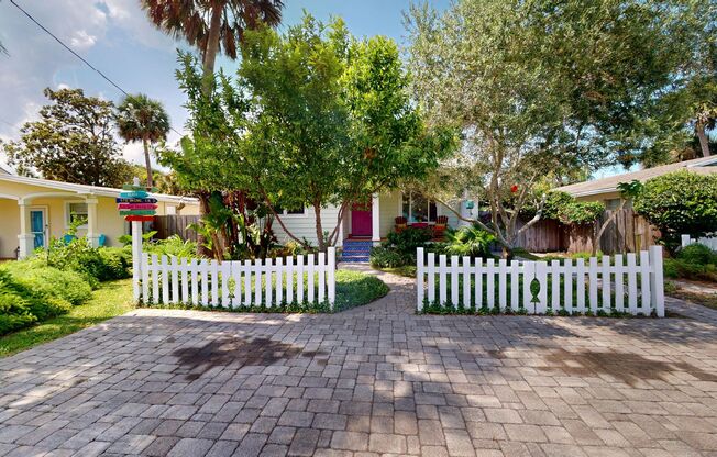 Coastal sanctuary in this beautifully maintained 3-bedroom, 2-bathroom home just a short stroll from Jacksonville Beach.