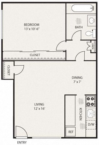 1 bed, 1 bath, $2,285