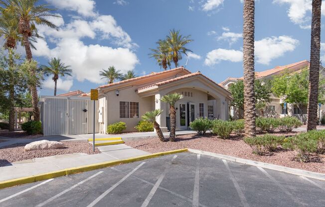 Upstairs 2 br unit in gated community with pool/spa/bbq area
