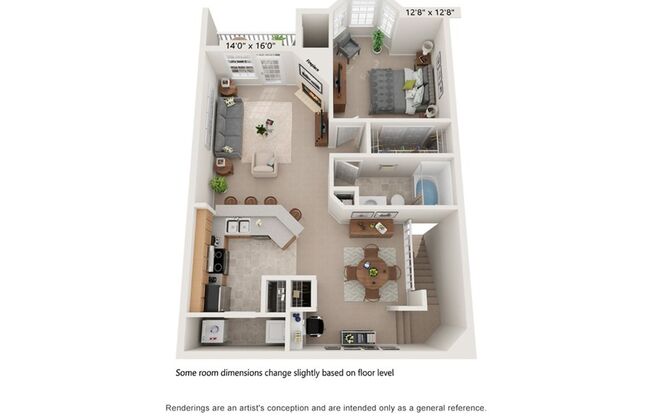 1 bed, 1 bath, 954 sqft, $2,125, Unit 0945-306